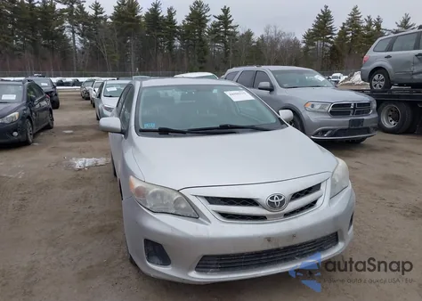 2012 Toyota Corolla Le z USA, uszkodzony, nr VIN 2T1BU4EE1CC787544